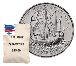 Mint image 2026 Semiquincentennial Mayflower Compact Quarter and Bag