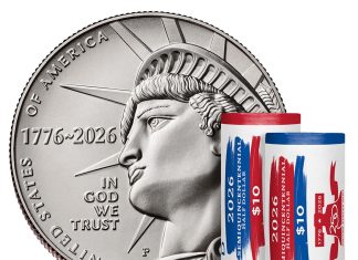 U.S. Mint Pricing Update Published in Federal Register Mint image Enduring Liberty 2026 Half Dollar Two-Roll Set