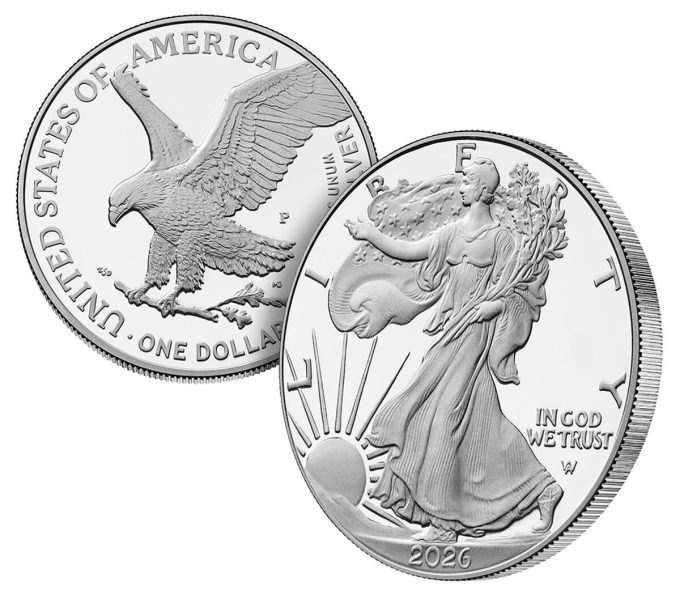 US Mint product image 2026-P Proof American Silver Eagle