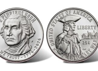 1776-2026 Semiquincentennial Revolutionary War Quarter Enters Circulation 1776-2026 Semiquincentennial Revolutionary War Quarter - Obverse and Reverse