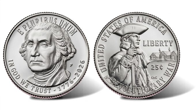 1776-2026 Semiquincentennial Revolutionary War Quarter - Obverse and Reverse