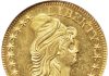 Early Gold, Shipwreck Ingots Lead Heritage’s U.S. Coins Auction, March 26-28 1796/5 BD-1 Half Eagle, MS64