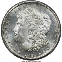 1895-S Dollar Radiant MS63