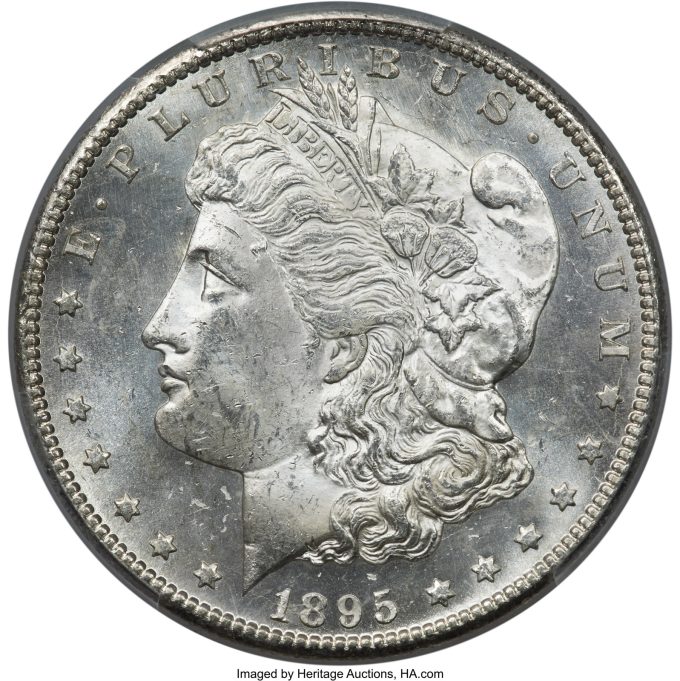 1895-S Dollar Radiant MS63 | CoinNews 1895-S Dollar Radiant MS63