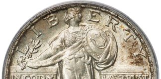 Heritage’s March U.S. Coins Auction Brings Nearly $12 Million 1919-D Quarter MS66 Full Head