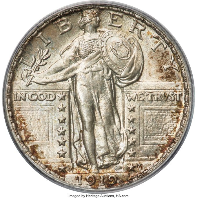 1919-D Quarter MS66 Full Head | CoinNews 1919-D Quarter MS66 Full Head