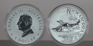 Perth Mint Sales: Silver Hits Near Two-Year High in February 2026 Australian Kookaburra 1oz Silver Bullion Coins - Obverse and Reverse