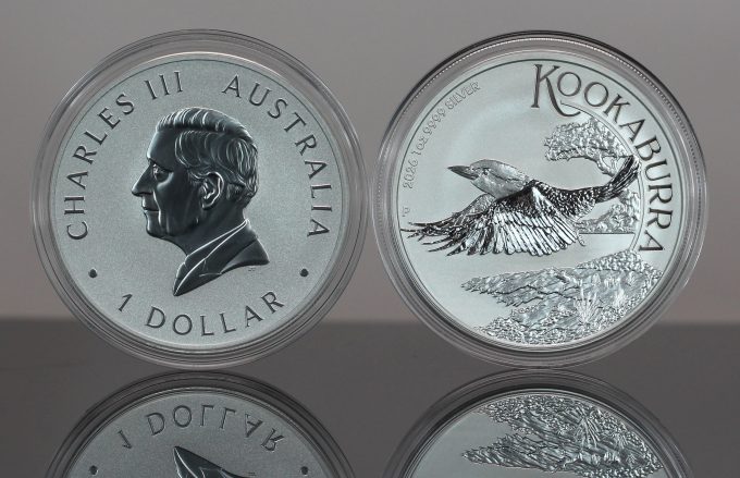 2026 Australian Kookaburra 1oz Silver Bullion Coins - Obverse and Reverse