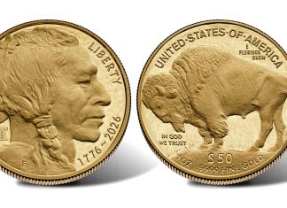 US Mint Sales: 2026 Gold Buffalo Figures Emerge Before Launch 2026-W Proof American Gold Buffalo - Obverse and Reverse