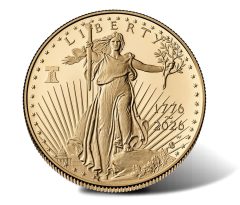 2026-W Proof American Gold Eagle – Obverse