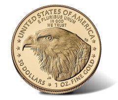2026-W Proof American Gold Eagle – Reverse