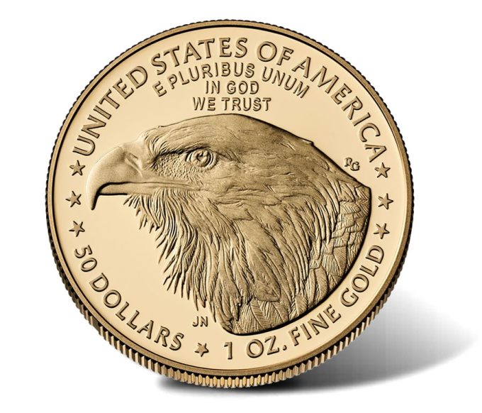 2026-W Proof American Gold Eagle - Reverse