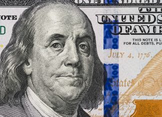 U.S. Currency to Add Trump Signature in Historic First Close up of 100 dollar bill