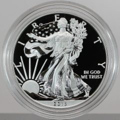 CoinNews photo 2013-W Enhanced Uncirculated American Silver Eagle – Obverse