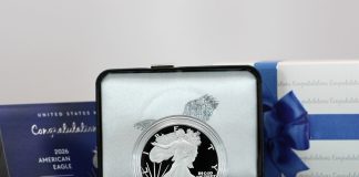 US Mint Sales: 2026 Proof Silver Eagles Top 334,000 Before Inventory Depletion CoinNews photo 2026 Congratulations Set