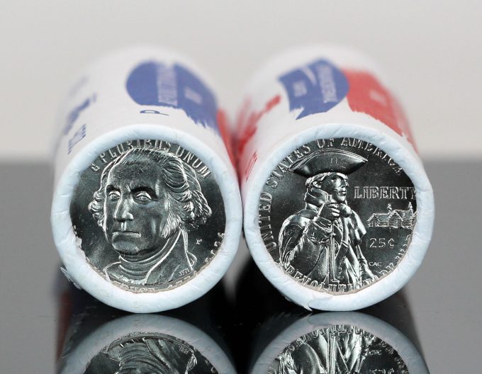 CoinNews photo rolls 1776-2026 Revolutionary War Quarters
