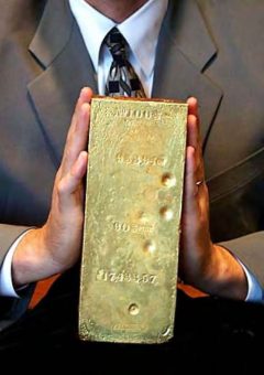 The 64 pound Eureka bar