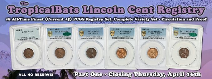 TropicalBats Registry Set Auction Ending April 16