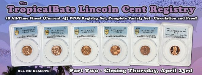 TropicalBats Registry Set Auction Ending April 23