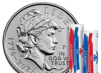 2026 Dime Without Roosevelt Debuts in U.S. Mint Rolls and Bags U.S. Mint product image for the 1776-2026 P&D Emerging Liberty Dime Two-Roll Set
