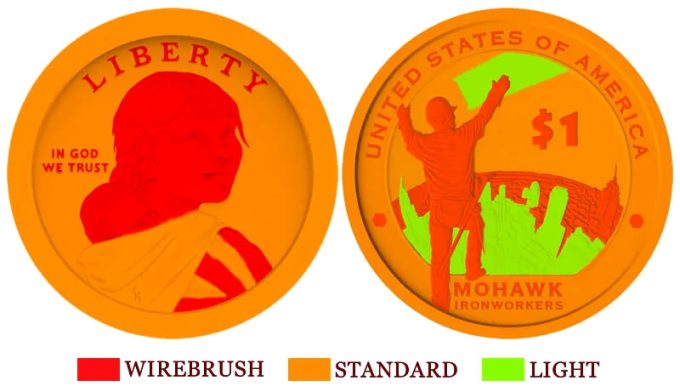 US Mint mapping finishes 2015-W Enhanced Uncirculated Native American Coin | CoinNews US Mint mapping finishes 2015-W Enhanced Uncirculated Native American alt=