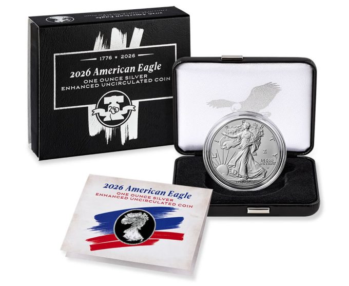 US Mint product image 2026-W Enhanced Uncirculated American Silver Eagle