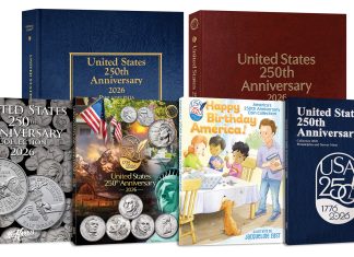 Whitman Launches U.S. 250th Anniversary Coin Albums and Folders Whitman US 250th Anniversary Collection of coin albums and folders