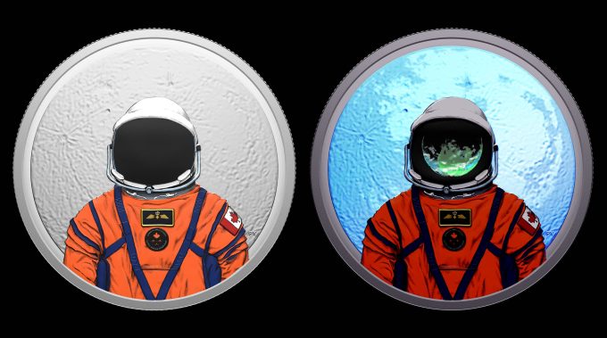 2026 $20 Fine Silver Coin - Moon Mission