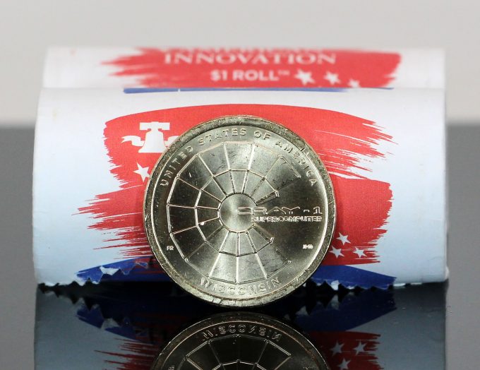 CoinNews photo 2026 Wisconsin American Innovation Dollar and Rolls
