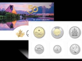 Royal Canadian Mint Marks 50 Years in Winnipeg With New Coin Set Collector Edition Non-Circ Set 50th Ann RCM Winnipeg