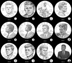 Obverse Candidate Designs 2027 Paralympic Wheelchair Basketball Half Dollar