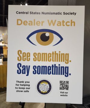 The CSNS Dealer Watch security sign