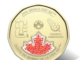 Royal Canadian Mint Launches FIFA World Cup 2026 $1 Coin $1 CCP Coins FIFA 2026