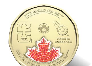 Royal Canadian Mint Launches FIFA World Cup 2026 $1 Coin $1 CCP Coins FIFA 2026