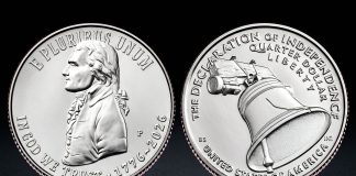 1776-2026 Semiquincentennial Declaration of Independence Quarter Enters Circulation 1776-2026 Declaration of Independence Quarter
