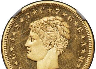 Rare Coiled Hair Stella Leads Heritage’s $46.4M CSNS Sale 1879 Coiled Hair Stella, PR67 Cameo