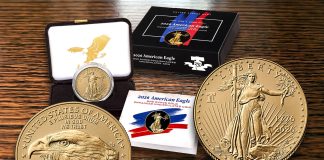 U.S. Mint Launches 1776-2026 Enhanced Uncirculated Gold Eagle 2026-W Enhanced Uncirculated American Gold Eagle and Packaging
