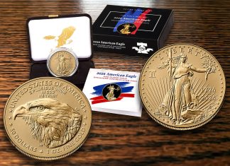 U.S. Mint Launches 1776-2026 Enhanced Uncirculated Gold Eagle 2026-W Enhanced Uncirculated American Gold Eagle and Packaging