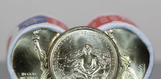 US Mint Sales: Steve Jobs California $1 Hits 1.17M, Unavailable CoinNews photo 2026 California American Innovation Dollar and Rolls