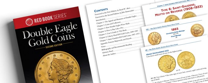 Double Eagle Gold Coins Cover and Interior Pages