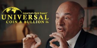 Kevin O’Leary Stars in New Universal Coin & Bullion Promotion Kevin O'Leary in UCB TV ad