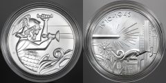 Best of the Mint 1916 Mercury Companion Silver Medal – Obverse and Reverse
