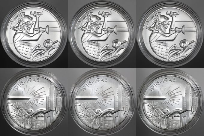 Best of the Mint 1916 Mercury Companion Silver Medal - Obverses and Reverses
