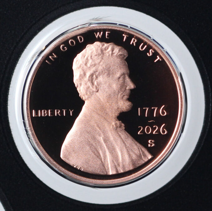 CoinNews 1776-2026 S Proof Lincoln Cent