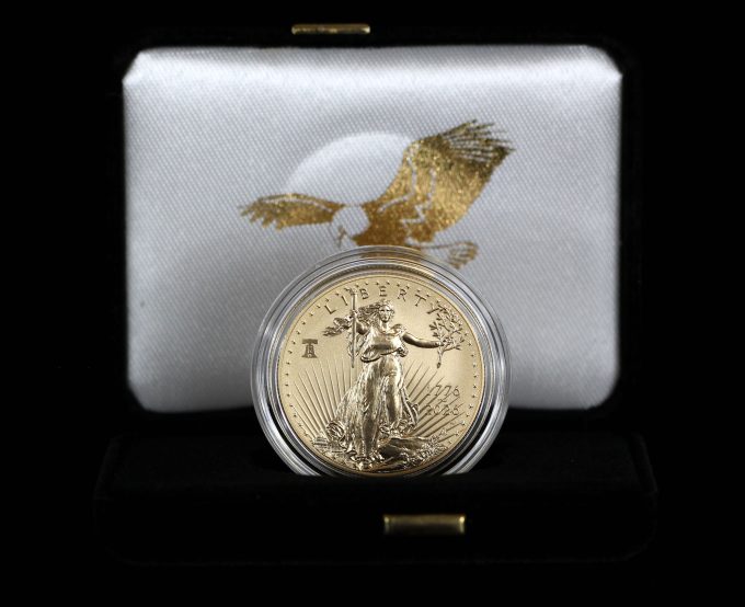 CoinNews 2026-W Enhanced Uncirculated American Gold Eagle and Case