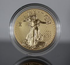 CoinNews 2026-W Enhanced Uncirculated Gold Eagle – Obverse