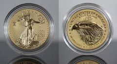 CoinNews 2026-W Enhanced Uncirculated Gold Eagle - Obverse and Reverse