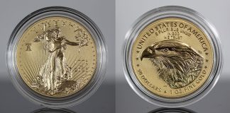1776-2026 Enhanced Uncirculated Gold Eagle Prices Split After Hot Launch CoinNews 2026-W Enhanced Uncirculated Gold Eagle - Obverse and Reverse