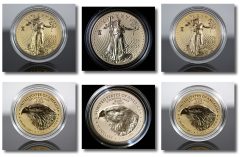 CoinNews 2026-W Enhanced Uncirculated Gold Eagle - Obverses and Reverses