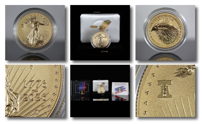 CoinNews 2026-W Enhanced Uncirculated Gold Eagle Photos
